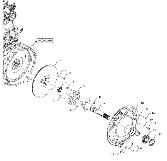 47442179 - Выходной вал